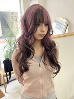 シラフ(SHIRAF)&nbsp;pink×brown gradation color