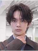 銀座シャドウパーマニュアンスパーマツーブロックメンズパーマ &nbsp;