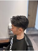 メンズかきあげスタイル