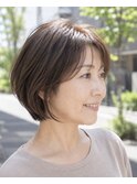 * 40代｜扱いやすい大人ショート