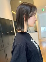 フィルムス ヨコハマ プラス(FILMS 横浜 +) くびれレイヤー/オリーブベージュ/顔周り/シースルー/横浜+