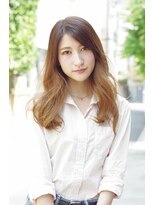 ロエナ(ROENA)&nbsp;クラシカルデジタルパーマバレイヤージュロブ