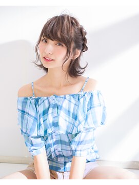 ヘアアンドエステ ヒロイン 西麻布本店(Hair&Esthe HIROIN) HIROIN☆ショートヘアでも可愛く簡単にできるアレンジヘア