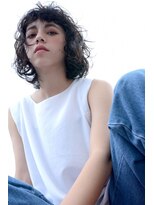 ミラバイグリーン(Mira by green)&nbsp;ロブ　x curl　 『nude beige』