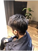 Wカラー　　ブルーアッシュ