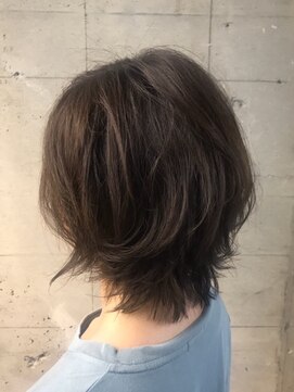 オッソ(OSSO) ショートレイヤーボブ_ブランジュダブルバング