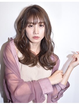 庵 ヘアー(hair) 大人なしめアッシュブラウン