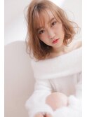 ミックス巻きでつくるゆるふわボブ