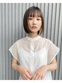 切りっぱなしボブ【久屋大通/栄】