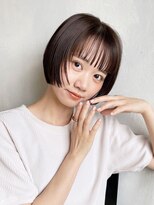 アルバム 池袋(ALBUM) 顔まわりウルフボブ_外ハネボブセクションカラー_69203