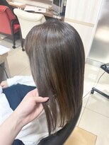 ヘアークリアー 春日部&nbsp;大人可愛いブリーチカラー&髪質改善トリートメント/透明感