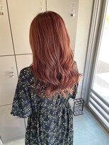 エイト 沖縄豊崎店(EIGHT toyosaki)&nbsp;【EIGHT 豊崎】お客様スタイル_極細ハイライト×ピンクベージュ