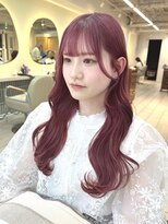 テトラ バイ ネオリーブ 横浜西口店(tetra by neolive)&nbsp;濃いめピンクのハイトーンカラー＊*