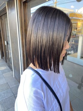 ソラーナ(SOLANA) 髪質改善！圧倒的綺麗な切りっぱなしボブ