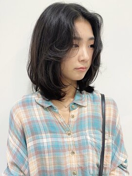 モリオフロムロンドン 松戸店(Morio from London) 【松戸　石山】韓国風ミディアムレイヤーフェイスレイヤー
