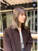 くすみサンドベージュカラー