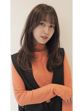 ニューヨークニューヨーク 三宮駅前店(NYNY) 艶髪レイヤーロンググレーベージュ