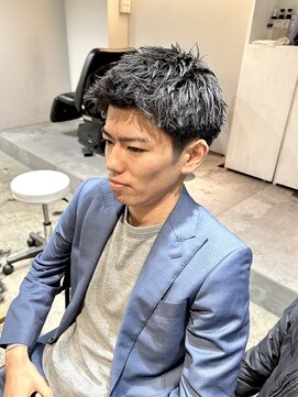 ザ オーダー(THE ORDER) スパイキーショートナチュラルフェードメンズ短髪ヘア