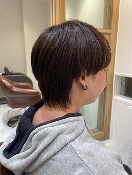 ファスナーグランデ(fustener grande) マッシュウルフ×メンズ風カット