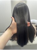 縮毛矯正ロング