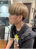 ブリーチ一回でできる!メンズハイトーン【立川/沙久楽】