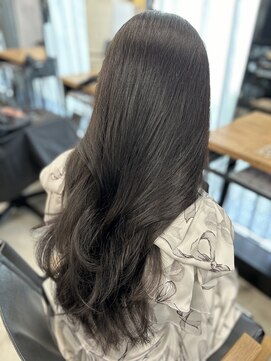 アリュウル 表参道(ALLURE) ダークグレージュ×レイヤーカット◎