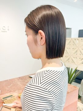 ノエ ナゴヤ(NOE NAGOYA) ミニボブ×透明感カラー×髪質改善N42