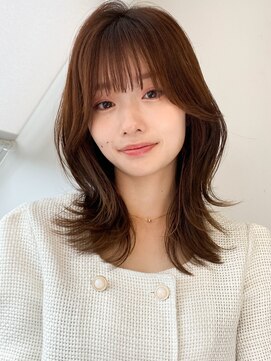 ソア 渋谷(soar) 透明感ミルクティーグレージュ韓国風艶感小顔プリカール