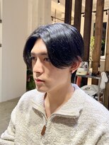 グラッド(GLAD.)&nbsp;メンズウルフカット中性ウルフカットセンターパートウルフカット