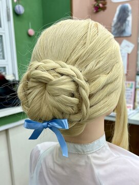 美容室 夢追い人 アルトリア・ペンドラゴン ヘアセット