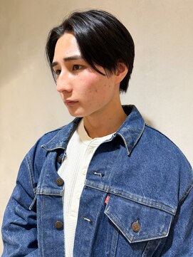 エミス バイ メルト 吉祥寺(emis by melt) 【堀惠】メンズカットセンターパート刈り上げ韓国マッシュ