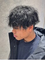 アレアル 広島並木通り店(ALEAR)&nbsp;マッシュ×緩め波巻きパーマ