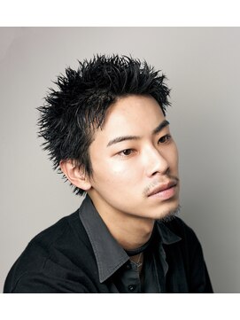 オーシャントーキョー ホワイト 原宿(OCEAN TOKYO WHITE) スパイキーショート短髪アップバングフェザーショート