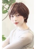 【 I. 】30代からのナチュラル前下がりショートボブ 川口