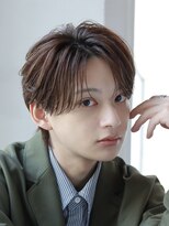 オーシャントーキョー サニー 原宿(OCEAN TOKYO Sunny)&nbsp;フェザーパーマセンターパートダウンパーマニュアンスパーマ韓国