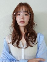 アンアミ シブヤ(Un ami shibuya)&nbsp;【Unami】ロングパーマ/コテ巻き風パーマ/ベージュカラー