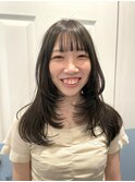 【 ito / 梅田 】オリーブベージュ×ハッシュカット
