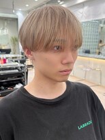 サンクマーケット 渋谷(cinq MARKET) メンズマッシュとも相性の良いミルクティーカラー