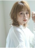【emu井上信洋】デジタルパーマでミニウルフくびれヘア/20代30代