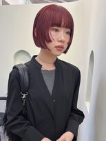 ユー セント(yew scent)&nbsp;チェリーレッド×ボブ