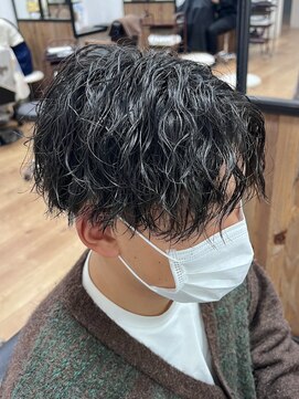 デプト(DEPT.) ツイストパーマメンズパーマ波巻きパーマシャドウパーマ佐賀市