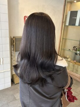 カミケンパセオ(kamiken.paseo) ブリーチなしで叶える透明感グレージュ【カミケンパセオ/福島】