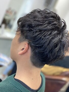 ヌックヘアー(nook hair) シャドウパーマ