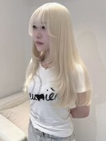 メルトトウキョウ 渋谷(melt.tokyo) インナーカラー/トリートメント/デザインカラー/ペールピンク
