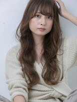 リソラ 池袋(LiSora)&nbsp;ミルクティーブロンド/デジタルパーマ/ダークブルー[池袋]