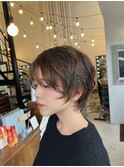 ナチュラルショートパーマ