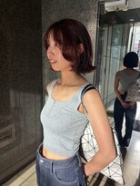 バディヘア ルーツ(BUDDY HAIR ROOTS)&nbsp;ぷつっとボブ×ボルドーカラー
