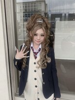 デュールイースト(Duul East)&nbsp;盛り盛りハーフアップ