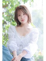 メモリーズ 表参道(Memories) ナチュラルボブ前髪ありイメチェン20代30代40代50代ショートボブ