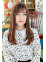 ENOAhair&spabyCOVERHAIR【ショート/白髪染め ぼかし/ヘッドスパ】【10/1開店(予定)】&nbsp;川口／艶髪ストレートロング×ナチュラルブラウン